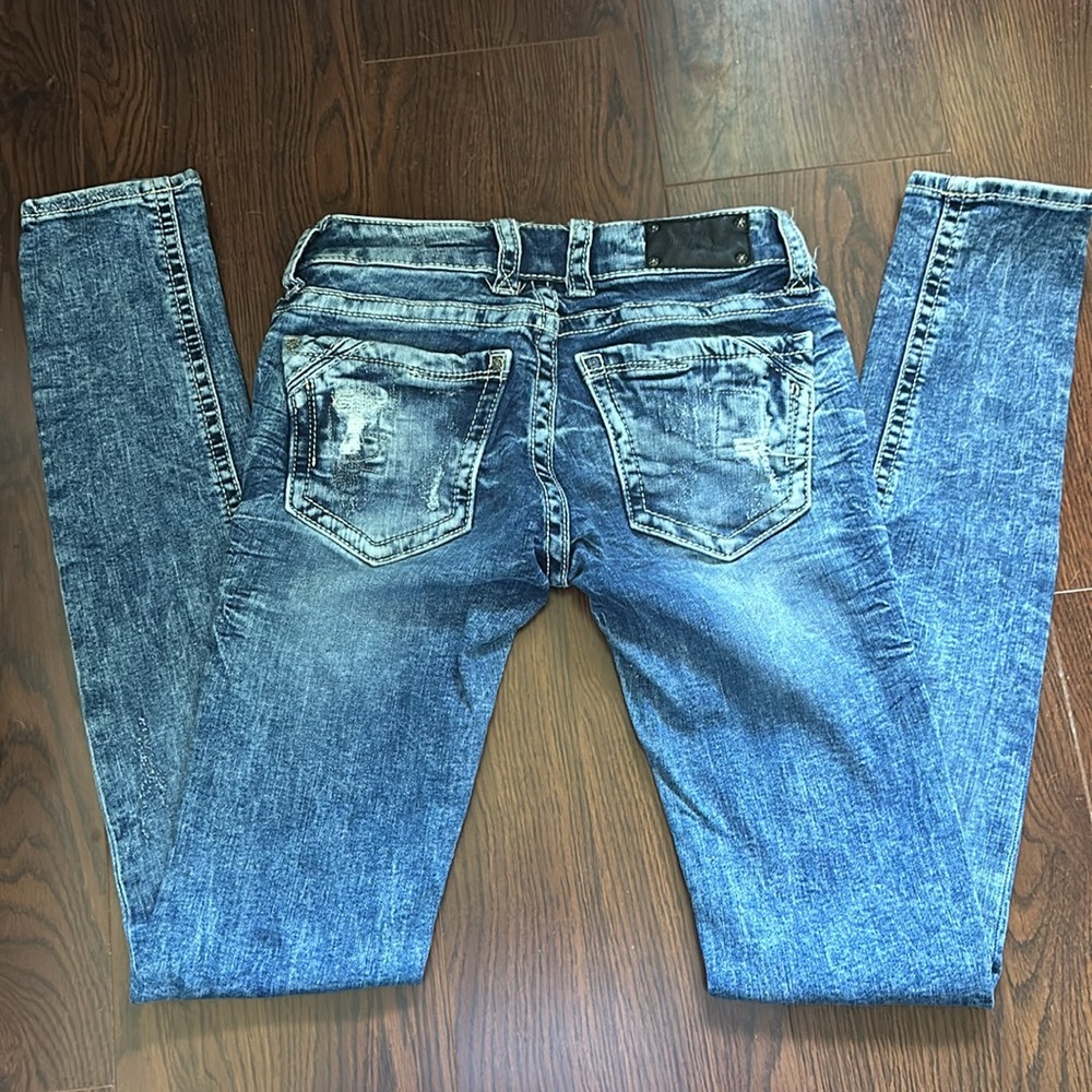 Buckle Black , Skinny jeans 24 x 34 , Fit No. 53